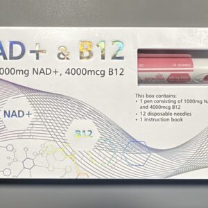 NAD+ + B12 Caneta 1000mg + 4000mcg