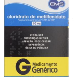 Ritalina 30 Comprimidos Genérico 10mg