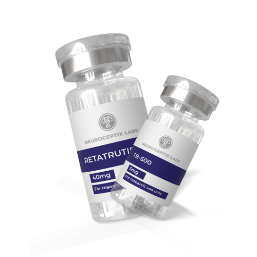 Frascos de peptídeos Chemystrix para pesquisa laboratorial
